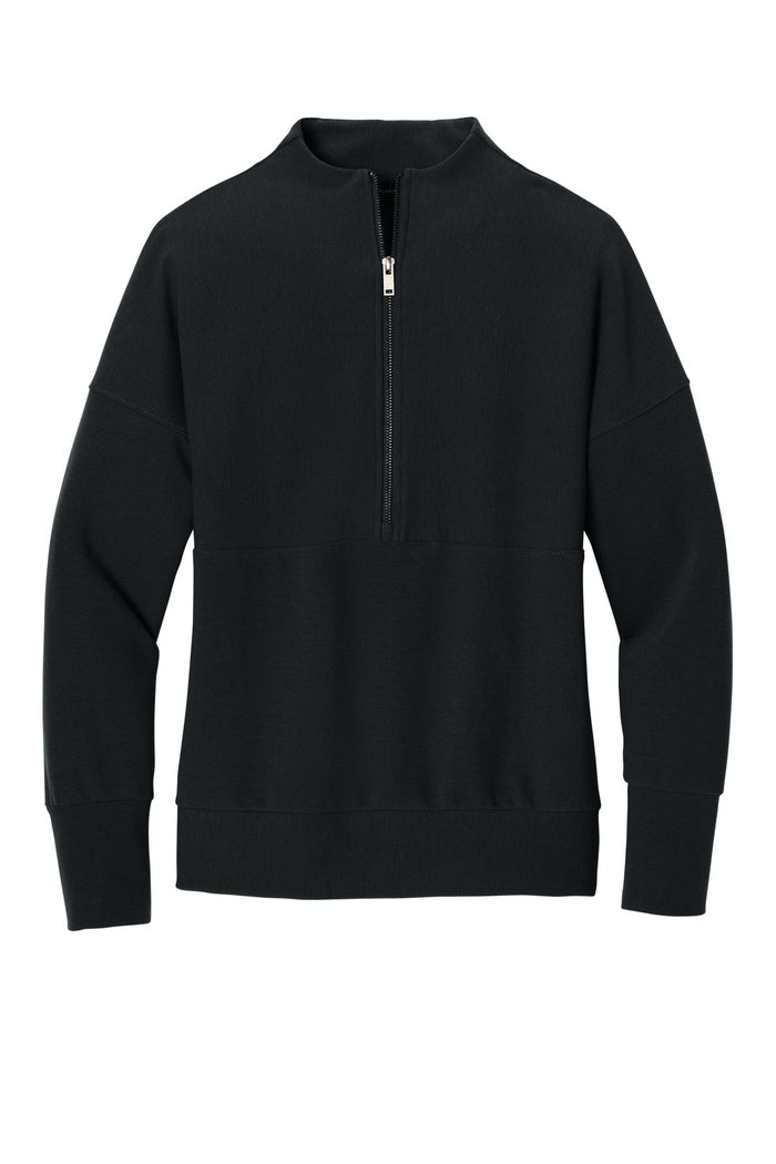 Mercer+Mettle MM3041 Women's Linear Texture 1/4-Zip