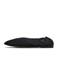 Mesh Slip-On Ballet Flats - Black