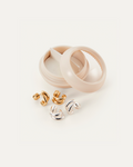 JENNY BIRD Micro Florence Earrings - Set of 2 Two Tone Earrings For Women