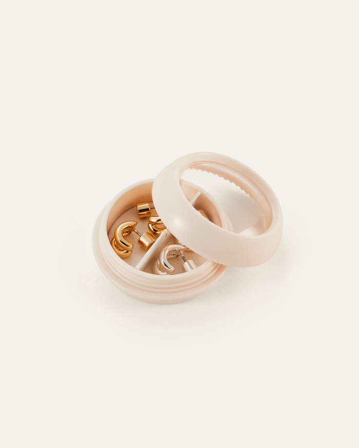 JENNY BIRD Micro Florence Earrings - Set of 2 Two Tone Earrings For Women