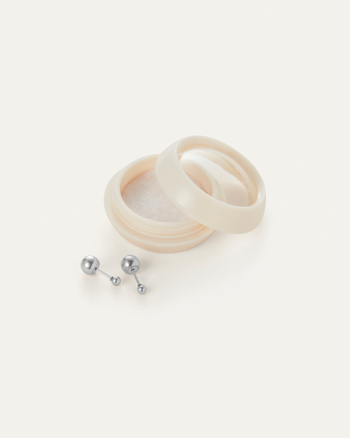 JENNY BIRD Waterproof Micro Stud Earrings Silver Stud Earrings For Women