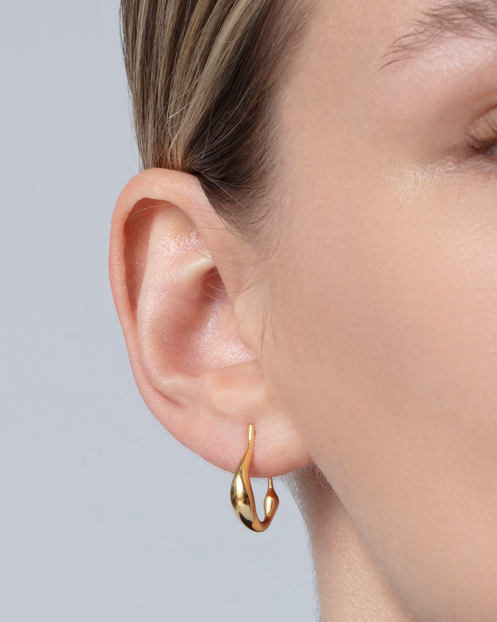 JENNY BIRD Mini Colette Hoop Earrings Gold Hoop Earrings For Women