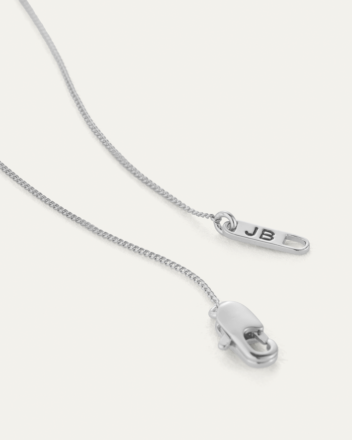JENNY BIRD Mini Egret Pendant Necklace Silver Pendant Necklace For Women