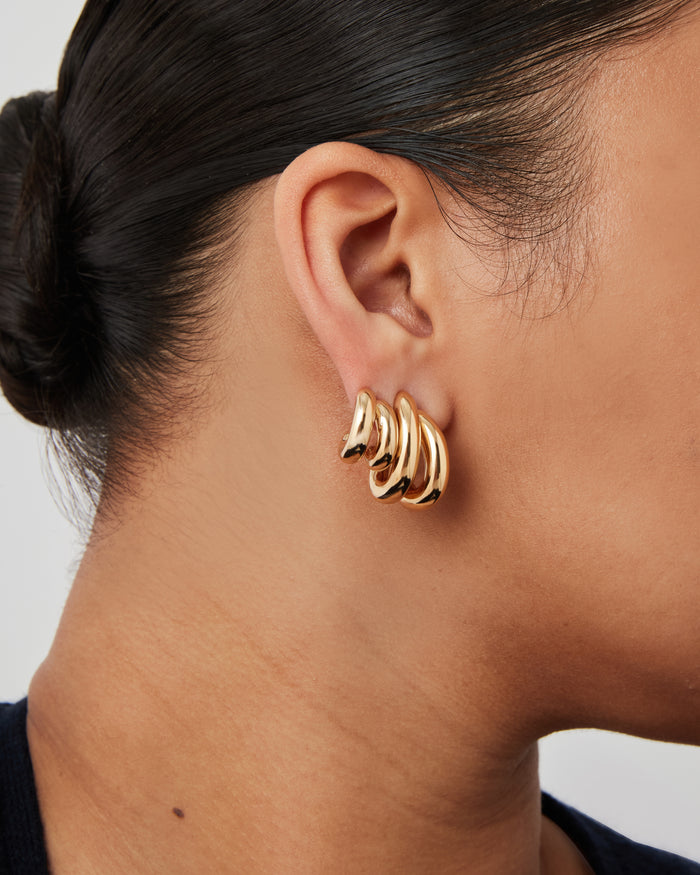 JENNY BIRD Mini Florence Earrings Gold Earrings For Women