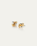 Mini Woven Square Earrings