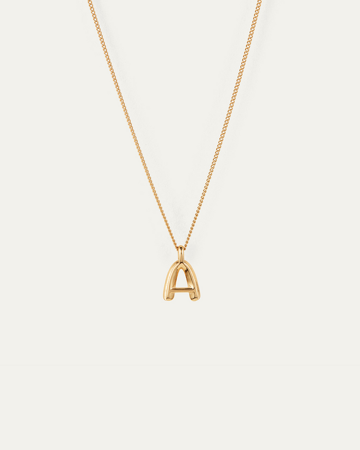 JENNY BIRD Waterproof Monogram Necklace - A Necklace For Women