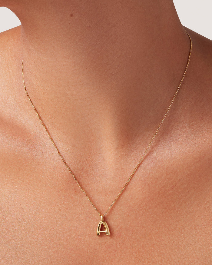 JENNY BIRD Waterproof Monogram Necklace - A Necklace For Women