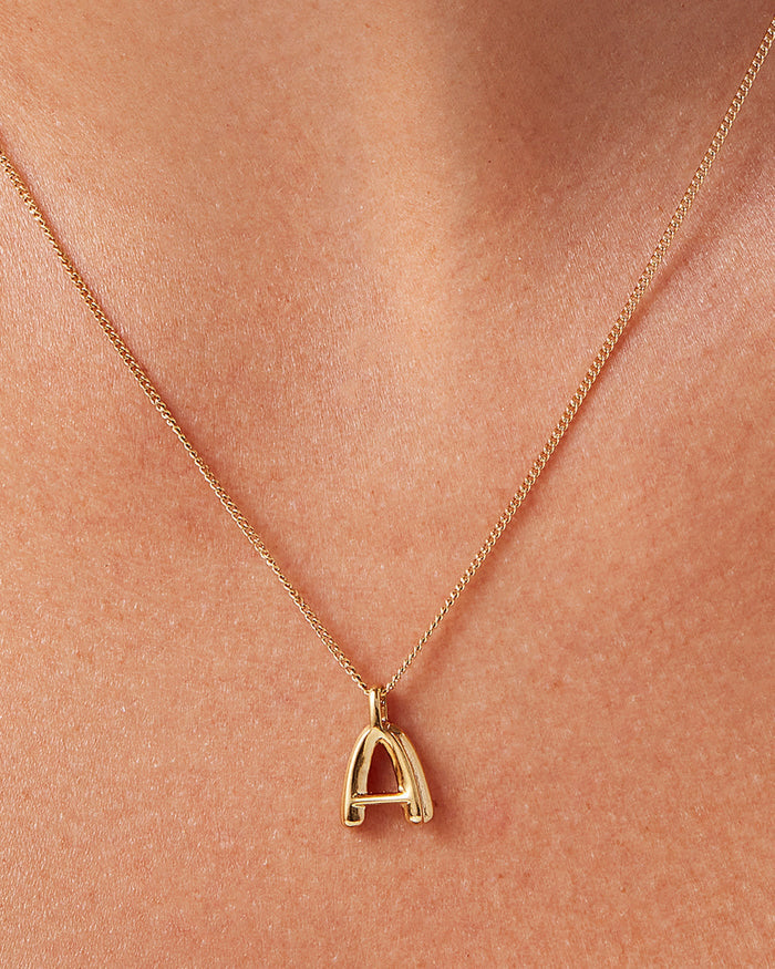 JENNY BIRD Waterproof Monogram Necklace - A Necklace For Women
