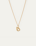 JENNY BIRD Waterproof Monogram Necklace - B Necklace For Women
