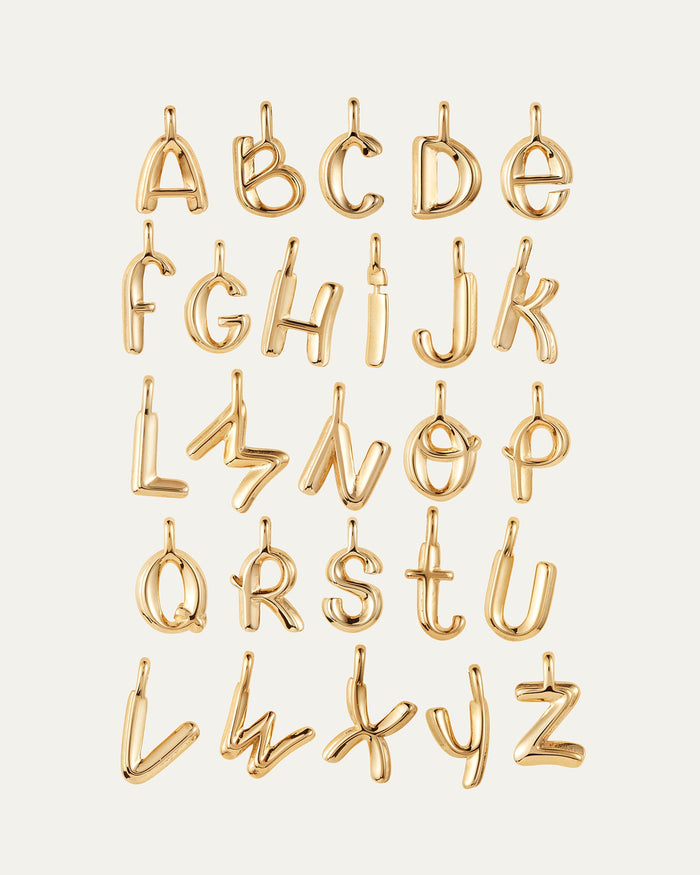 JENNY BIRD Waterproof Monogram Necklace - B Necklace For Women