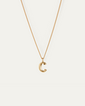 JENNY BIRD Waterproof Monogram Necklace - C Necklace For Women