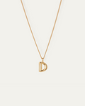 JENNY BIRD Waterproof Monogram Necklace - D Necklace For Women