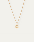 JENNY BIRD Waterproof Monogram Necklace - G Necklace For Women