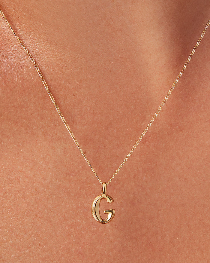 JENNY BIRD Waterproof Monogram Necklace - G Necklace For Women