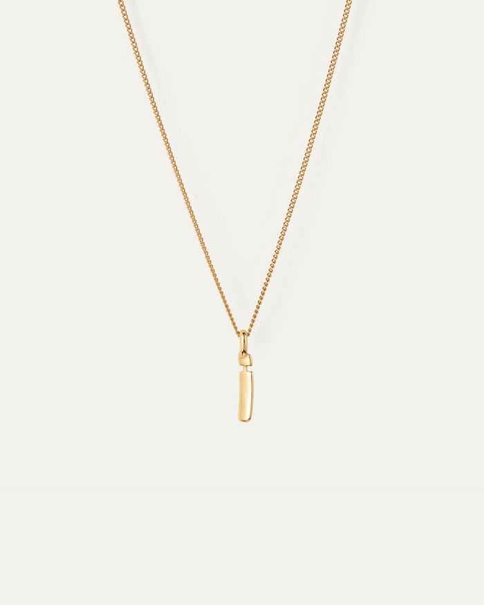 JENNY BIRD Waterproof Monogram Necklace - I Necklace For Women