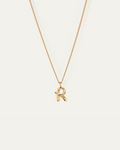 JENNY BIRD Waterproof Monogram Necklace - R Necklace For Women