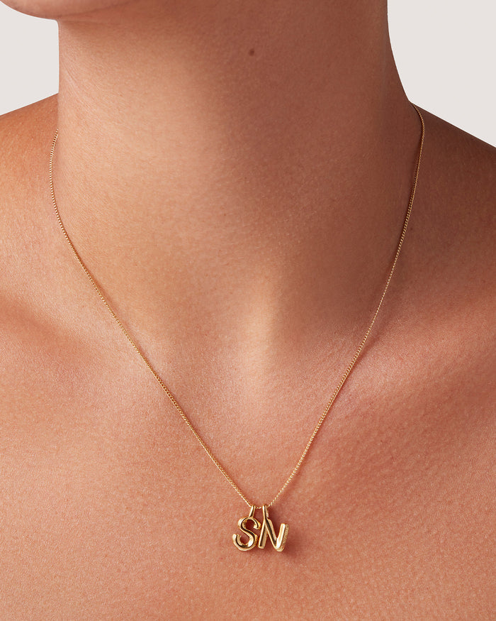 JENNY BIRD Waterproof Monogram Necklace - S Necklace For Women
