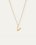 JENNY BIRD Waterproof Monogram Necklace - V Necklace For Women