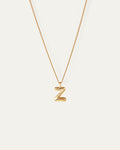 JENNY BIRD Waterproof Monogram Necklace - Z Necklace For Women