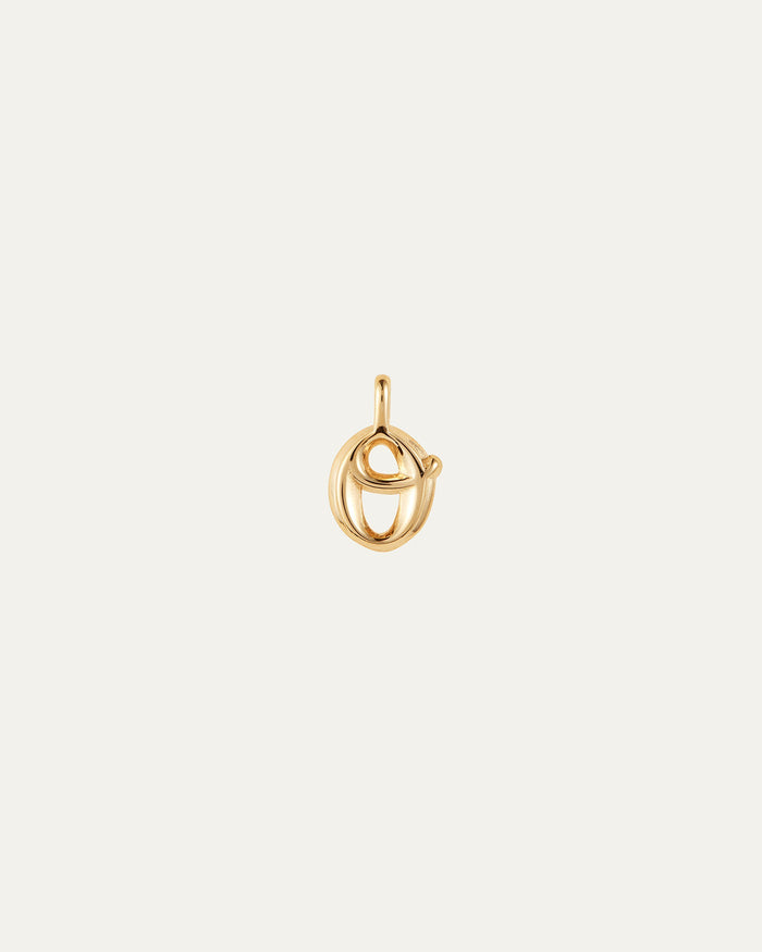 JENNY BIRD Waterproof Monogram Pendant - O Pendant For Women