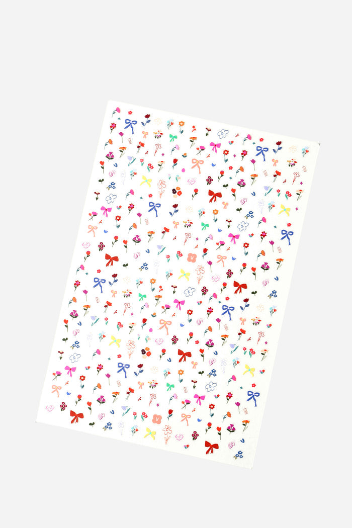 Nail Sticker by Zoe Wodarz - Flower Pop