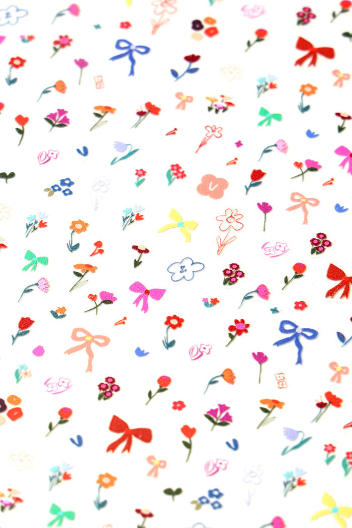 Nail Sticker by Zoe Wodarz - Flower Pop
