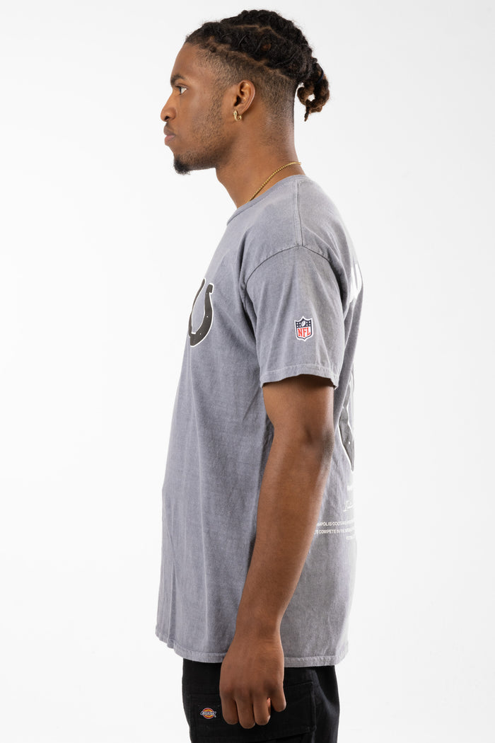 Nfl X Hype Adults Grey Indianapolis Colts T-Shirt