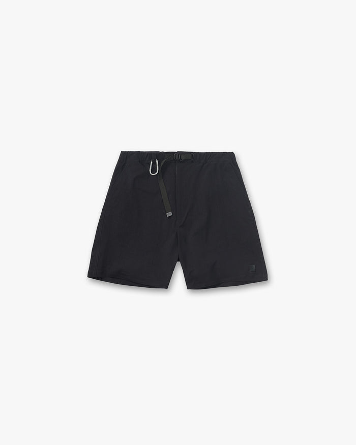 Nylon Cargo Short - Black