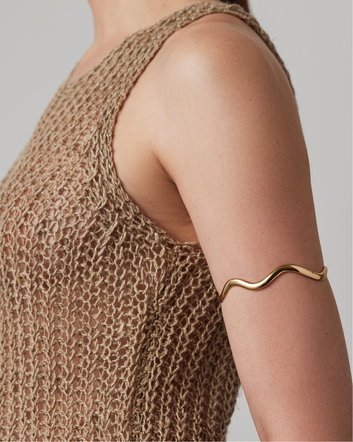 JENNY BIRD Ola Arm Cuff Gold Arm Cuff For Women