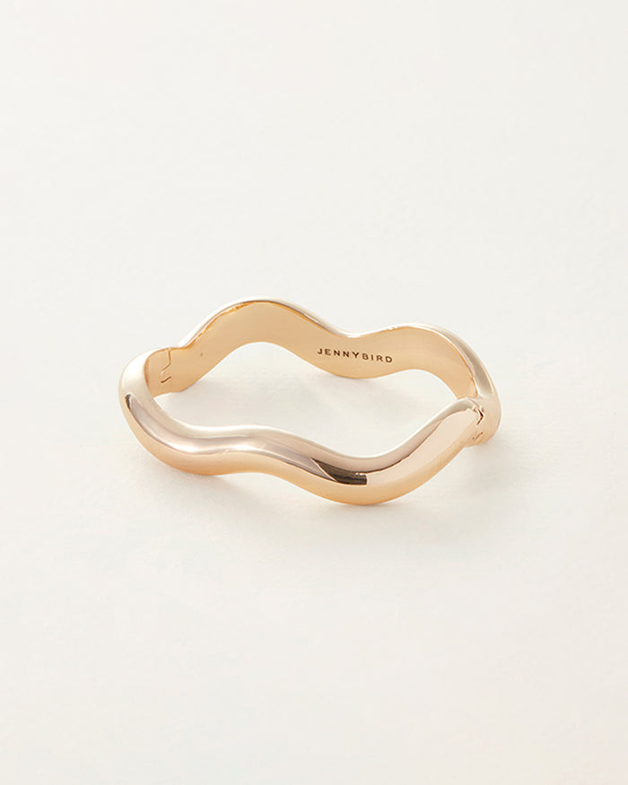 JENNY BIRD Waterproof Ola Bangle Gold Bangle For Women