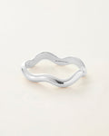 JENNY BIRD Waterproof Ola Bangle Silver Bangle For Women