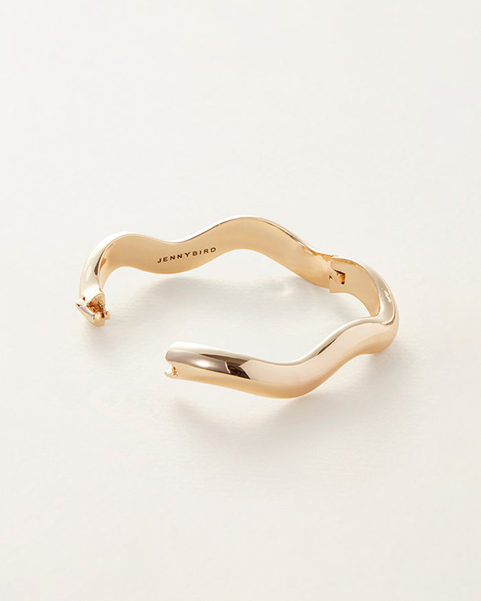 JENNY BIRD Waterproof Ola Bangle Gold Bangle For Women