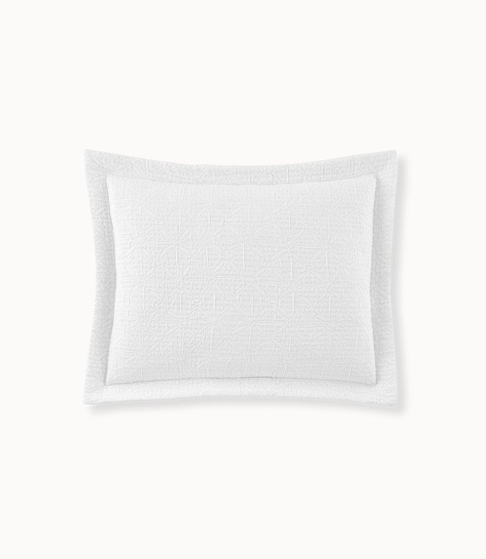 Olivia Sham in White