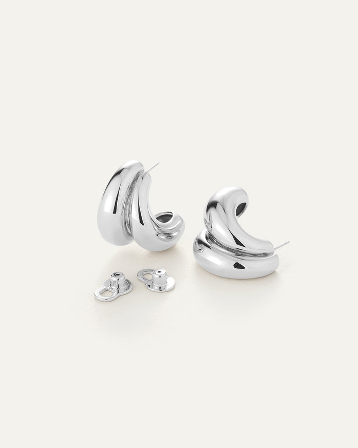 JENNY BIRD Orla Earrings Silver Earrings For Women