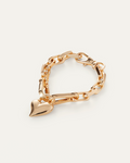 JENNY BIRD Padlock Heart Chain Bracelet Gold Chain Bracelet For Women