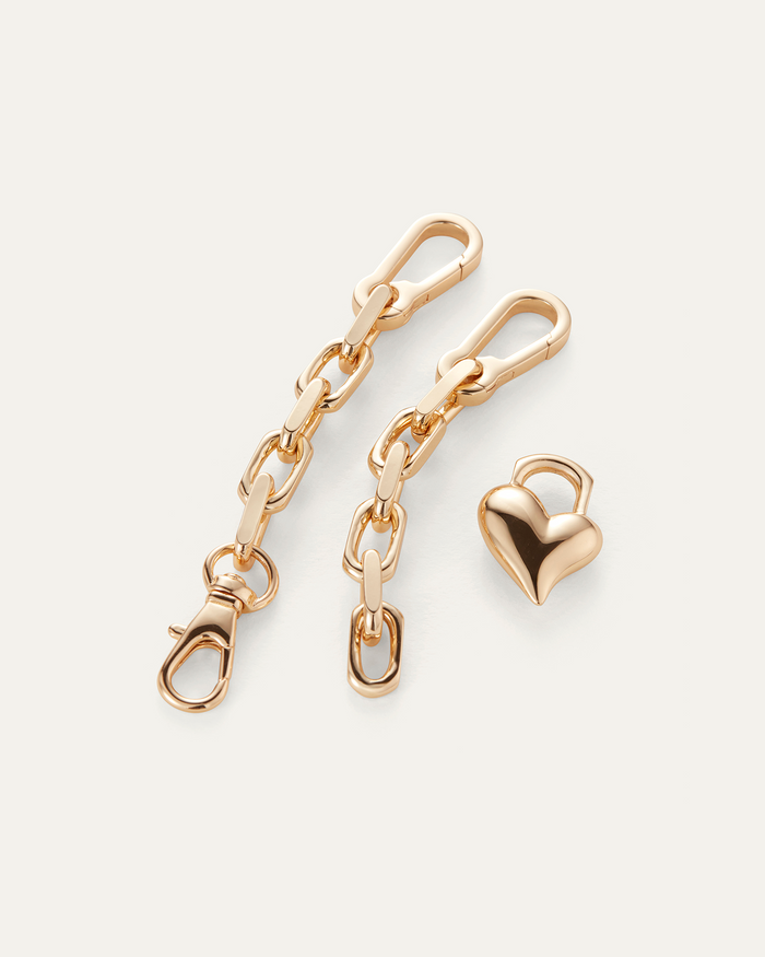 JENNY BIRD Padlock Heart Chain Bracelet Gold Chain Bracelet For Women