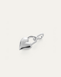 JENNY BIRD Padlock Heart Charm Silver Charm For Women