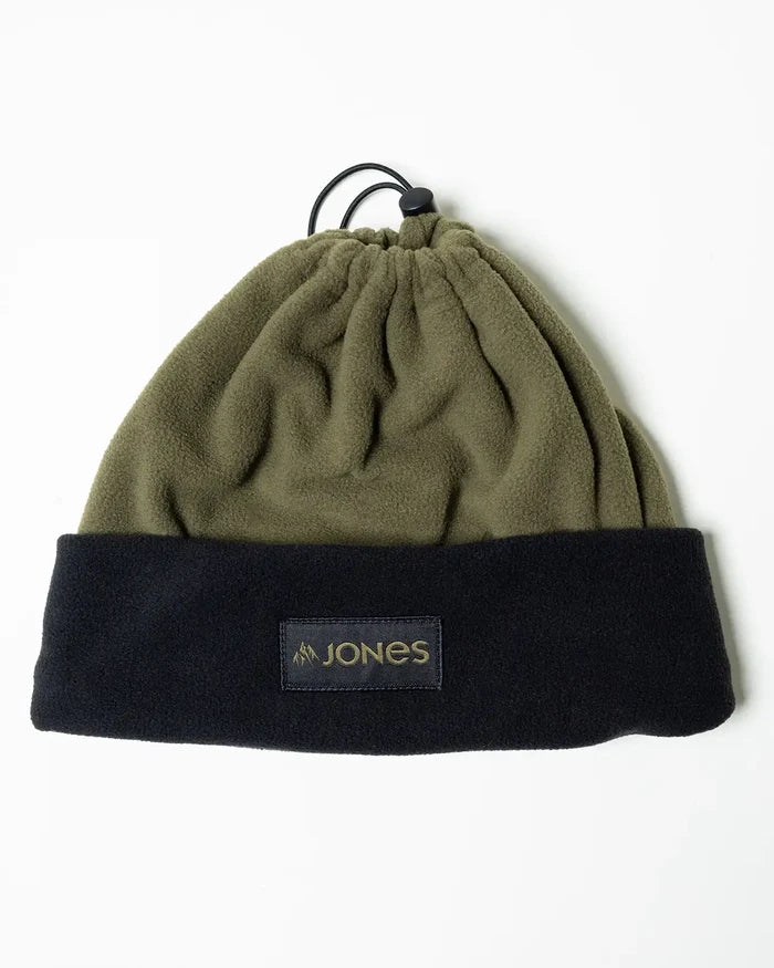 Paliwood Recycled Fleece Beanie | Jones Paliwood Recycled Fleece Beanie Jones Snowboards High Performance 7630949121455 J.26.BEU.PAL.GN.OS.1