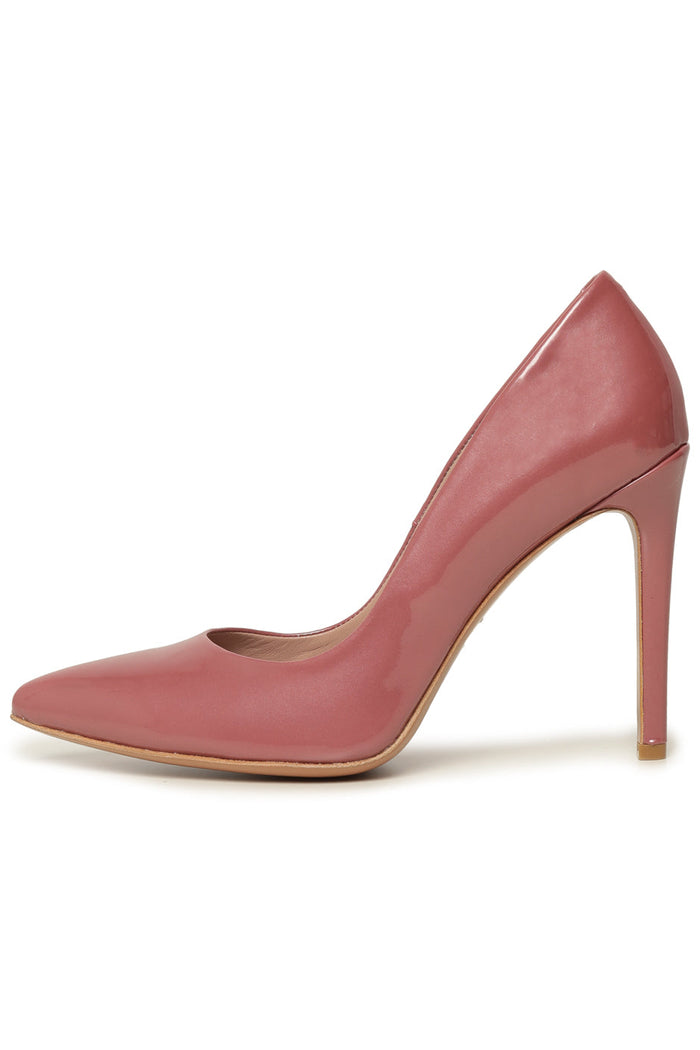 Patent Leather Stiletto Pumps – Pastel Pink
