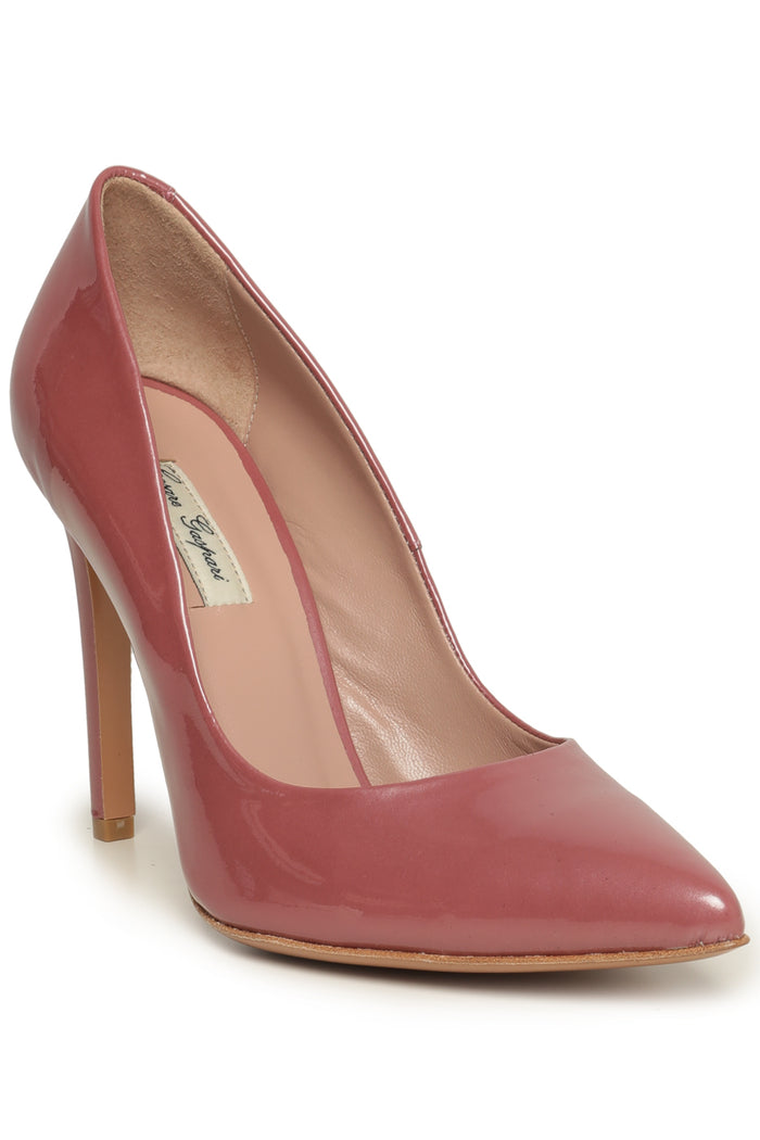 Patent Leather Stiletto Pumps – Pastel Pink