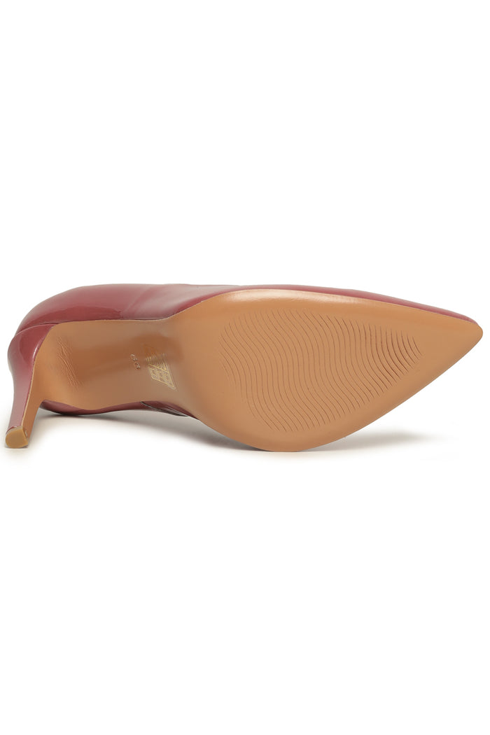 Patent Leather Stiletto Pumps – Pastel Pink