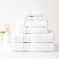Plush Turkish White Towel
