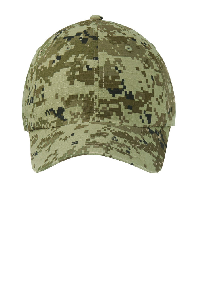 Port Authority C925 Digital Ripstop Camouflage Cap