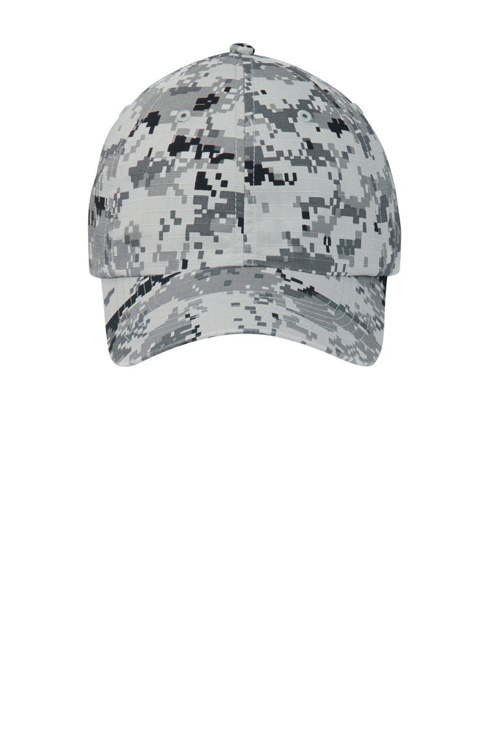 Port Authority C925 Digital Ripstop Camouflage Cap
