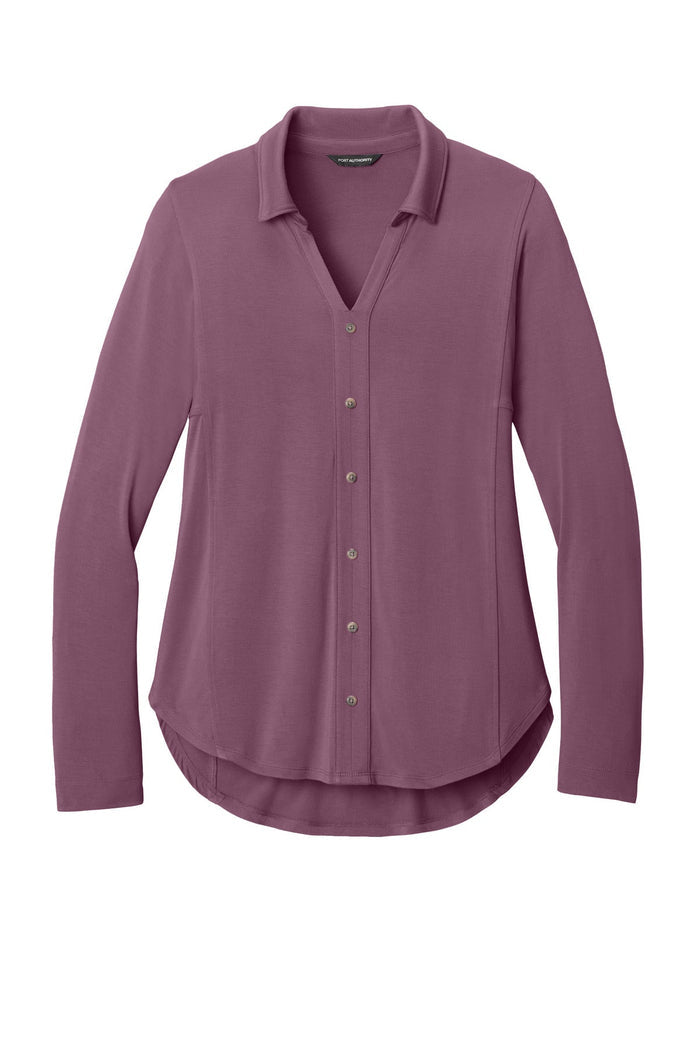 Port Authority LK5602 Women's Luxe Knit Button Tunic