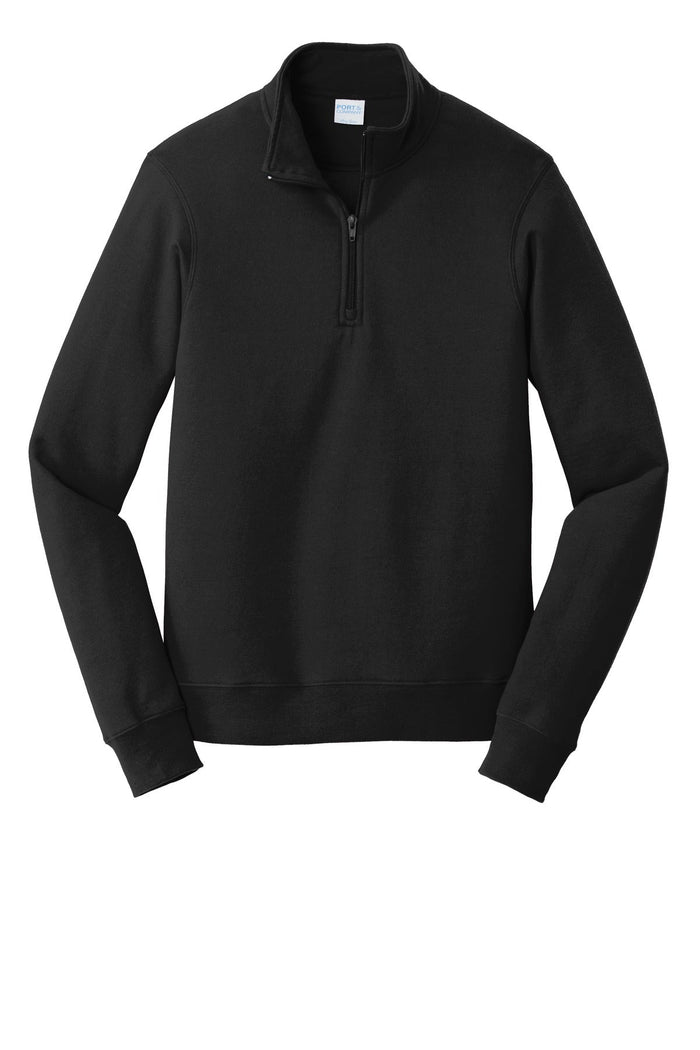 Port & Co PC850Q Fan Favorite Fleece 1/4-Zip Pullover Sweatshirt