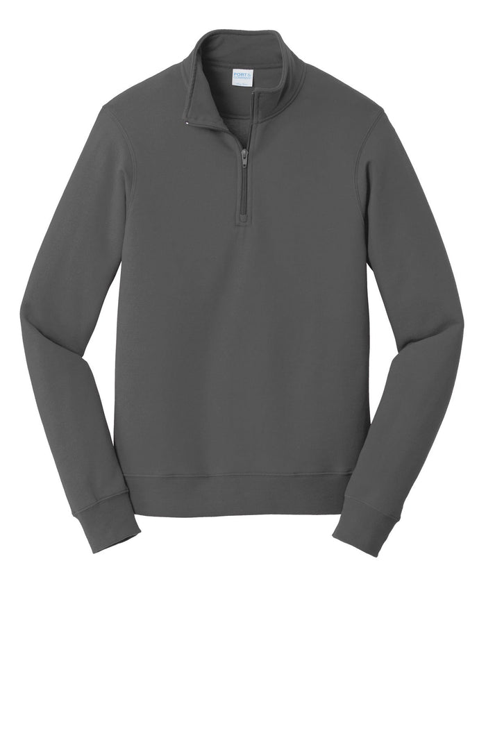 Port & Co PC850Q Fan Favorite Fleece 1/4-Zip Pullover Sweatshirt