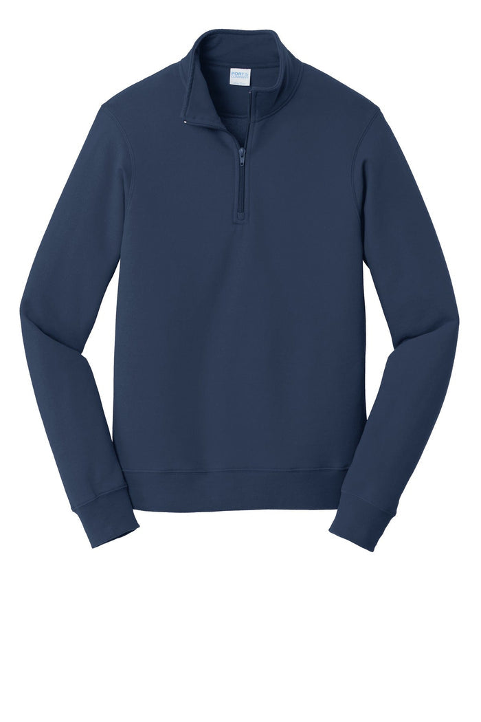Port & Co PC850Q Fan Favorite Fleece 1/4-Zip Pullover Sweatshirt