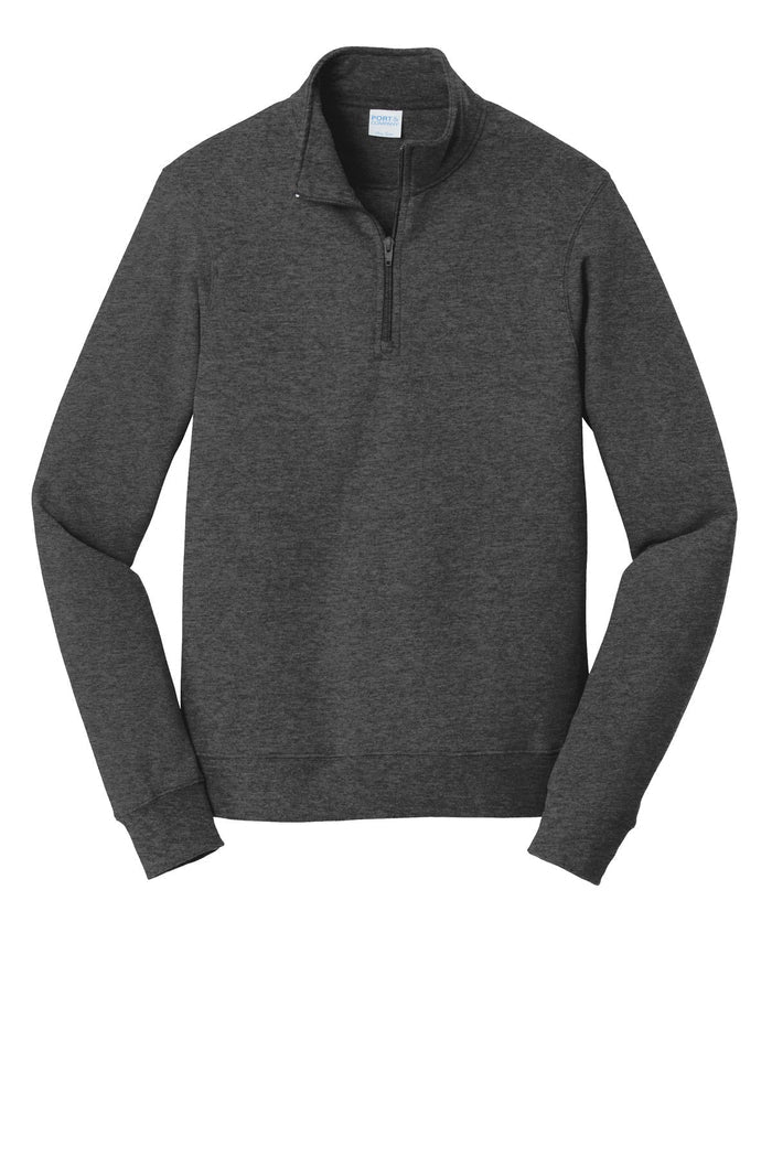 Port & Co PC850Q Fan Favorite Fleece 1/4-Zip Pullover Sweatshirt