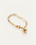 JENNY BIRD Puffy Heart Bracelet Gold Bracelet For Women
